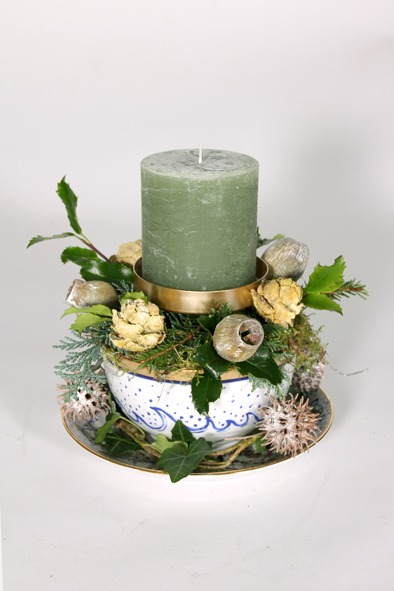 Sauciere blau-gold – Bild 2